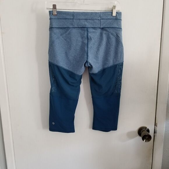 Lululemonhigh rise crop leggings - Picture 1 of 4